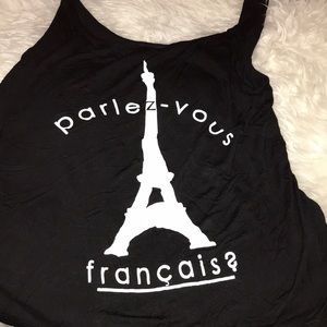 Black top size small